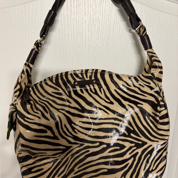Kate Spade Zebra Print Hobo Bag - Black and Tan - Picture 11 of 15